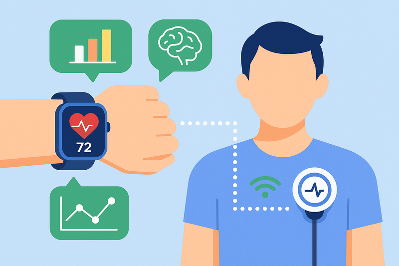 Connected health devices and data